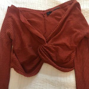 Urban Outfitters Twist Out From Under Long Sleeve